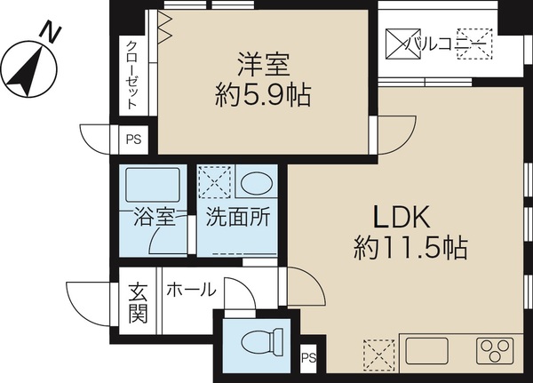コンフォートピア町田 間取り