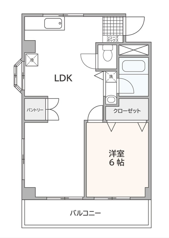 シーバードハイツ 間取り