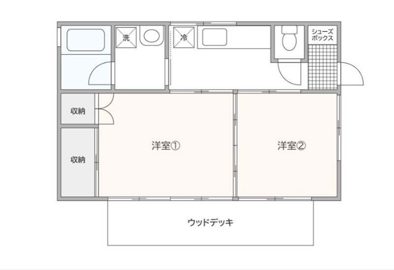 髙梨貸家 間取り