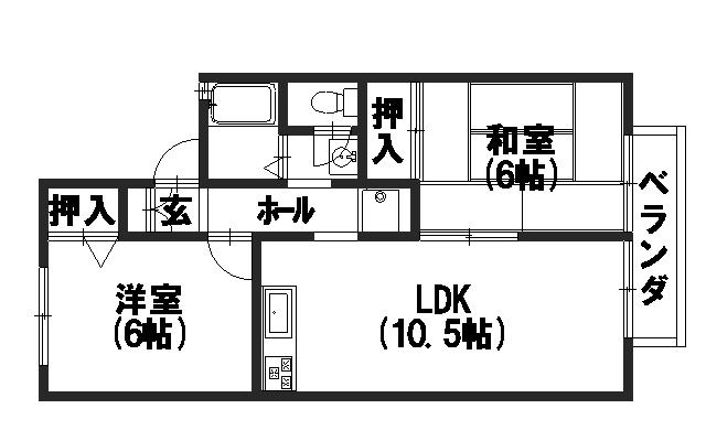 セジュール久我 間取り