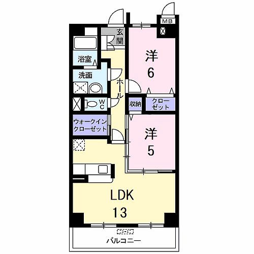 ロイヤルメドウ 間取り