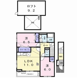 Nourish　Cosiyo 間取り