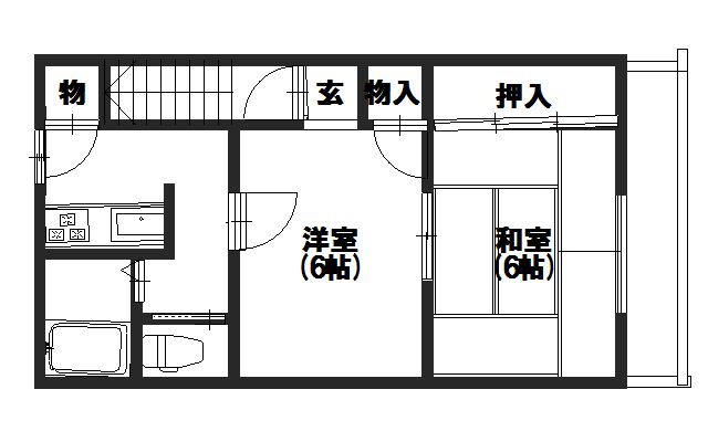 大山崎マンション 間取り