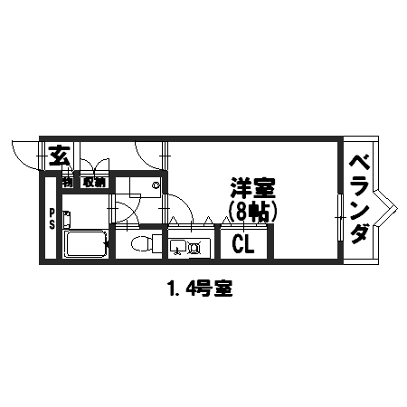 Whisker31 間取り