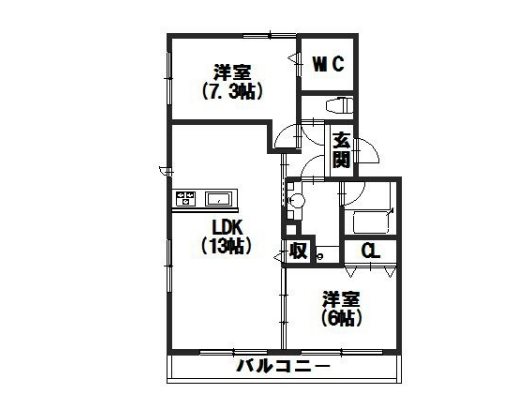 DANRAN Ⅱ 間取り
