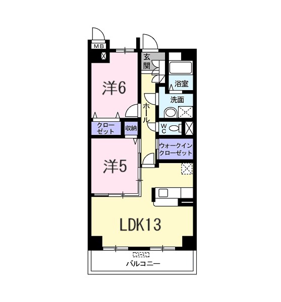 ロイヤルメドウ 間取り