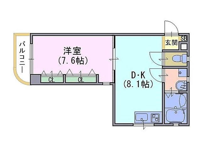 ウエストリュエル 間取り