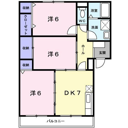 アーバンハウス鴨川 間取り