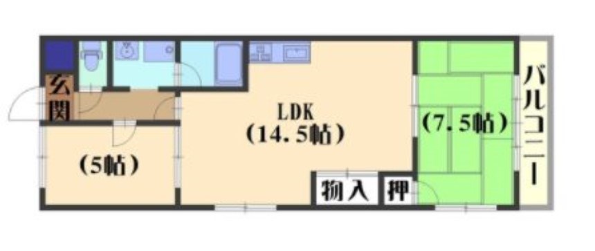 エクセル山崎 間取り