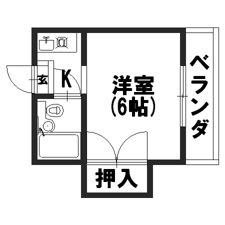グリーンハイツ山崎 間取り