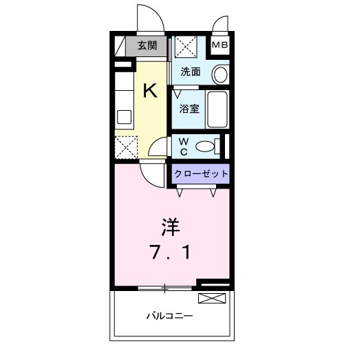 グランヒル長岡京 間取り