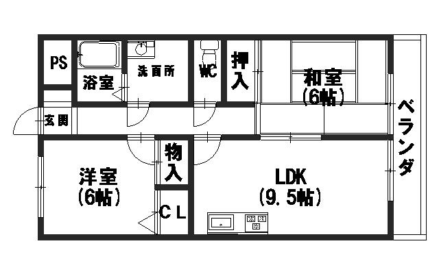アヴェルデ十ヶ坪 間取り
