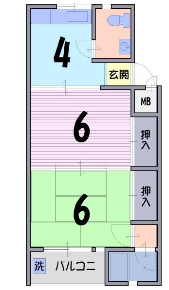 第一大北マンション 間取り