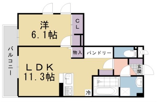 アリビオ向日町 間取り