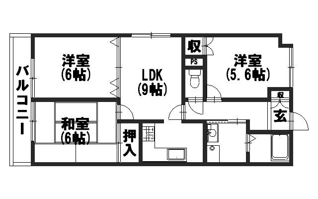 メゾン･アピカル 間取り