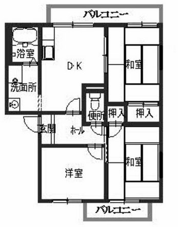 WEST HILL　Ⅱ 間取り
