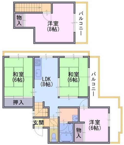 乾マンション 間取り
