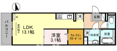 セジュールK 間取り
