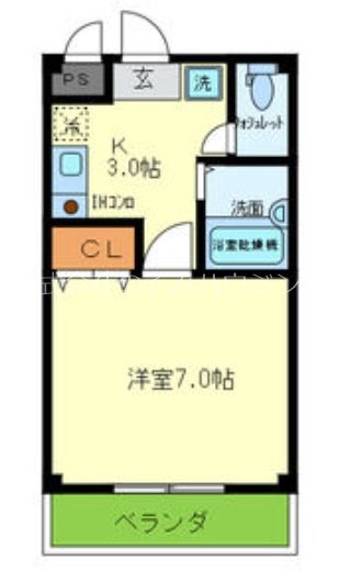 エトワールクレールⅠ 間取り