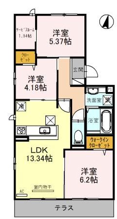 ジラソーレ 間取り
