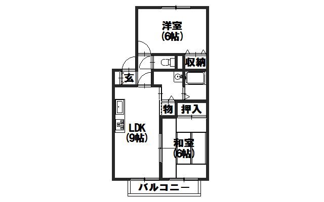 ジュネスハイカムール 間取り