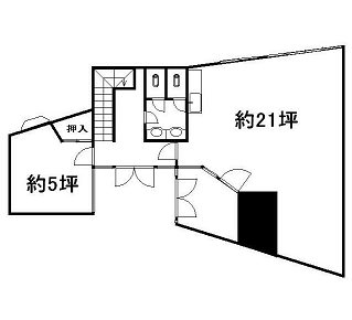 上植野町吉備寺テナント 間取り
