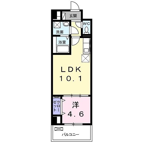 桂川サン・ライフ 間取り