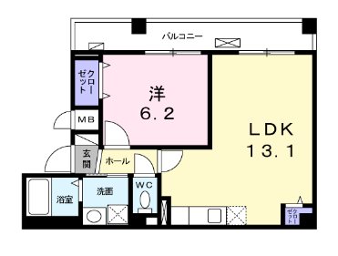 アネックス久我の杜　五番館 間取り