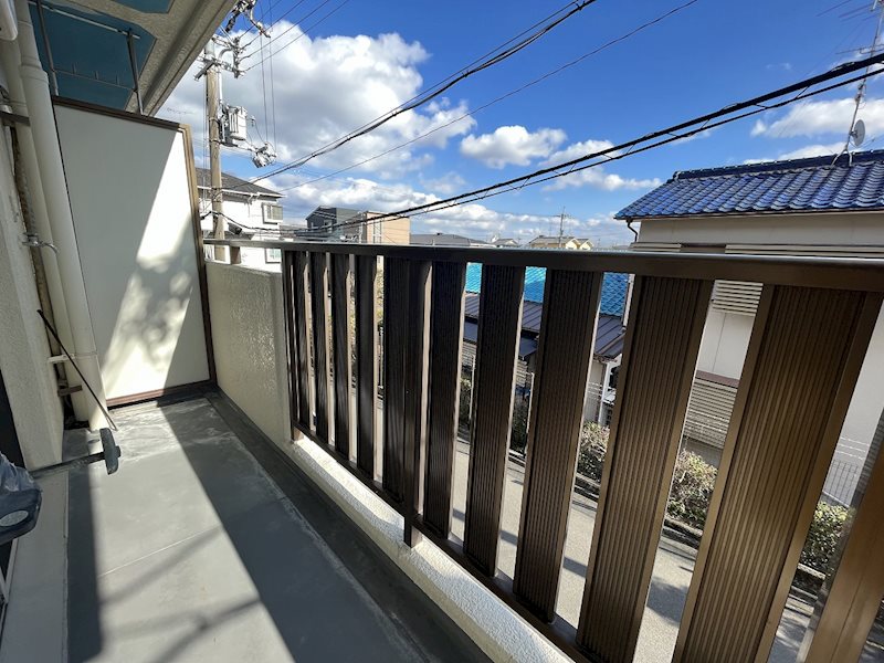 北ノ口安田マンション ベランダ