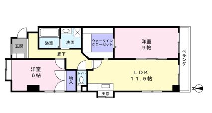 アルカサール向陽 間取り