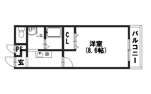 アンプルールクラージュルヴニール 間取り