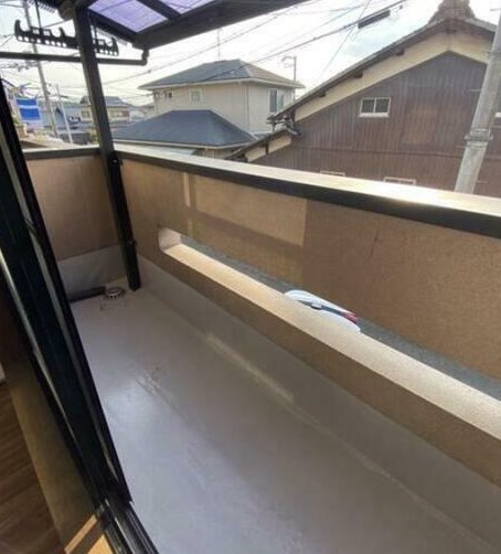 羽束師鴨川町161-16貸家 ベランダ