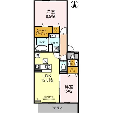 アトレーユ長岡京 間取り