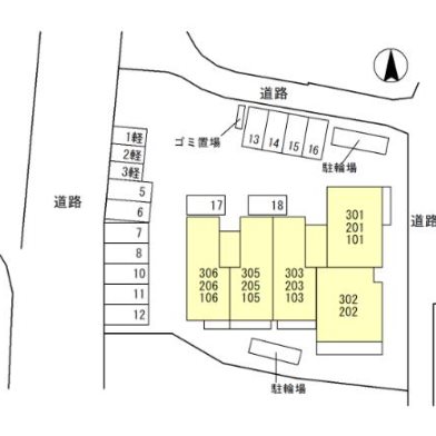 アトレーユ長岡京 駐車場