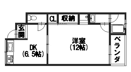 富士ハイツ 間取り