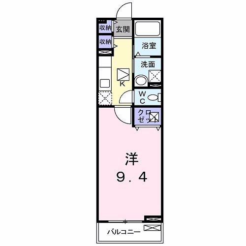 カーサ･プラシードU 間取り