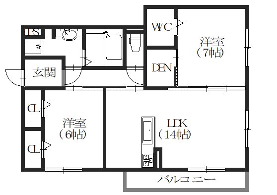 グラン　シャリオ 間取り