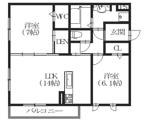 グラン　シャリオ 間取り