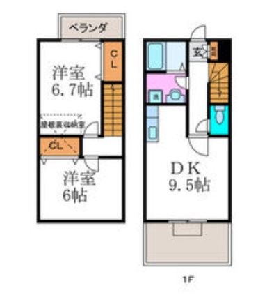 パレヴェール 間取り
