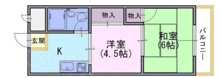 エクセレント西山 間取り