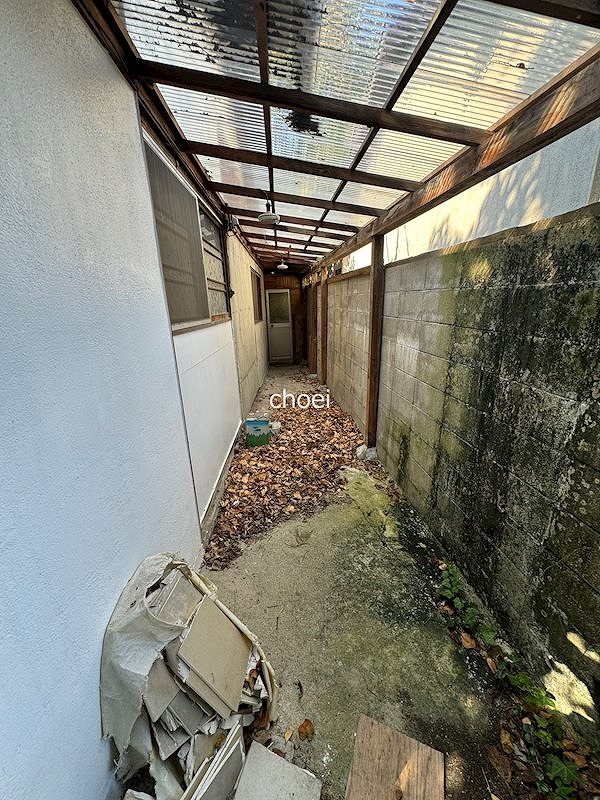 久世大築町貸倉庫 兼 事務所 ベランダ