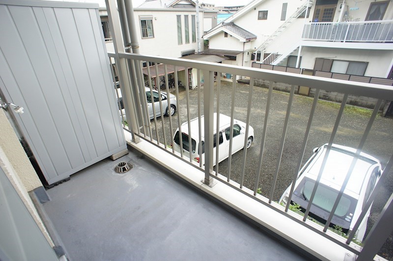 石井マンション ベランダ