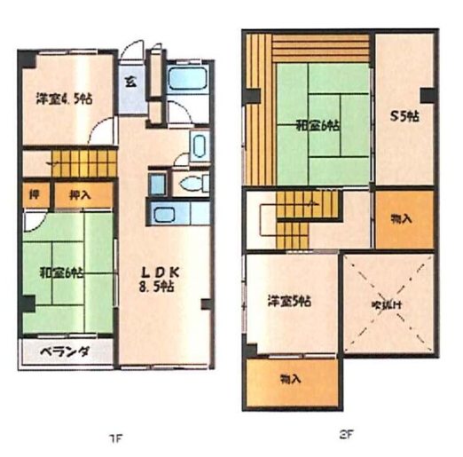 ヴィラたみあき 間取り