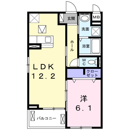 プリートモーデ 間取り