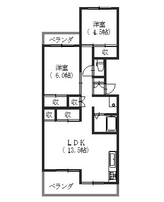 久我のもり住宅 間取り