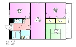 ラ・メゾン・ボヌール 間取り