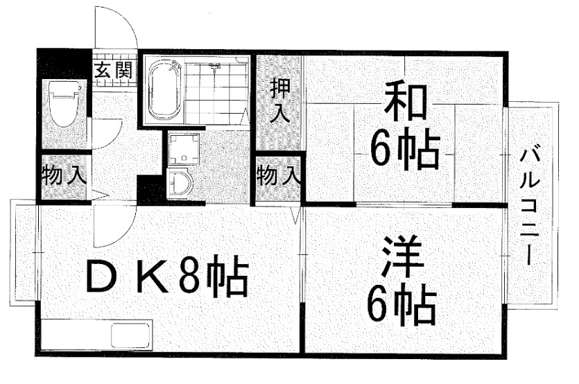ウィンディアコリーヌ　Ａ棟  間取り