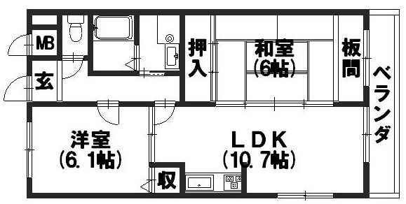 M・レヴェンテ 間取り