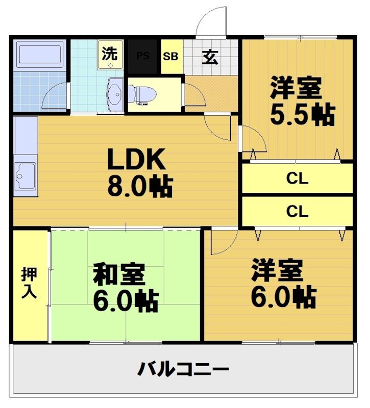 MOグロリーエイト 間取り