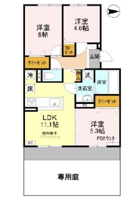 サウス・レジデンス菱川 間取り
